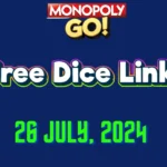 free dice links monopoly go 27 july 2024