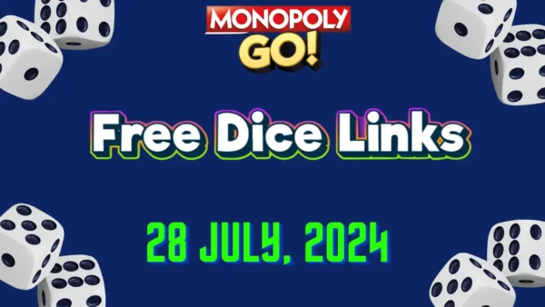 free monopoly go dice 28 july 2024