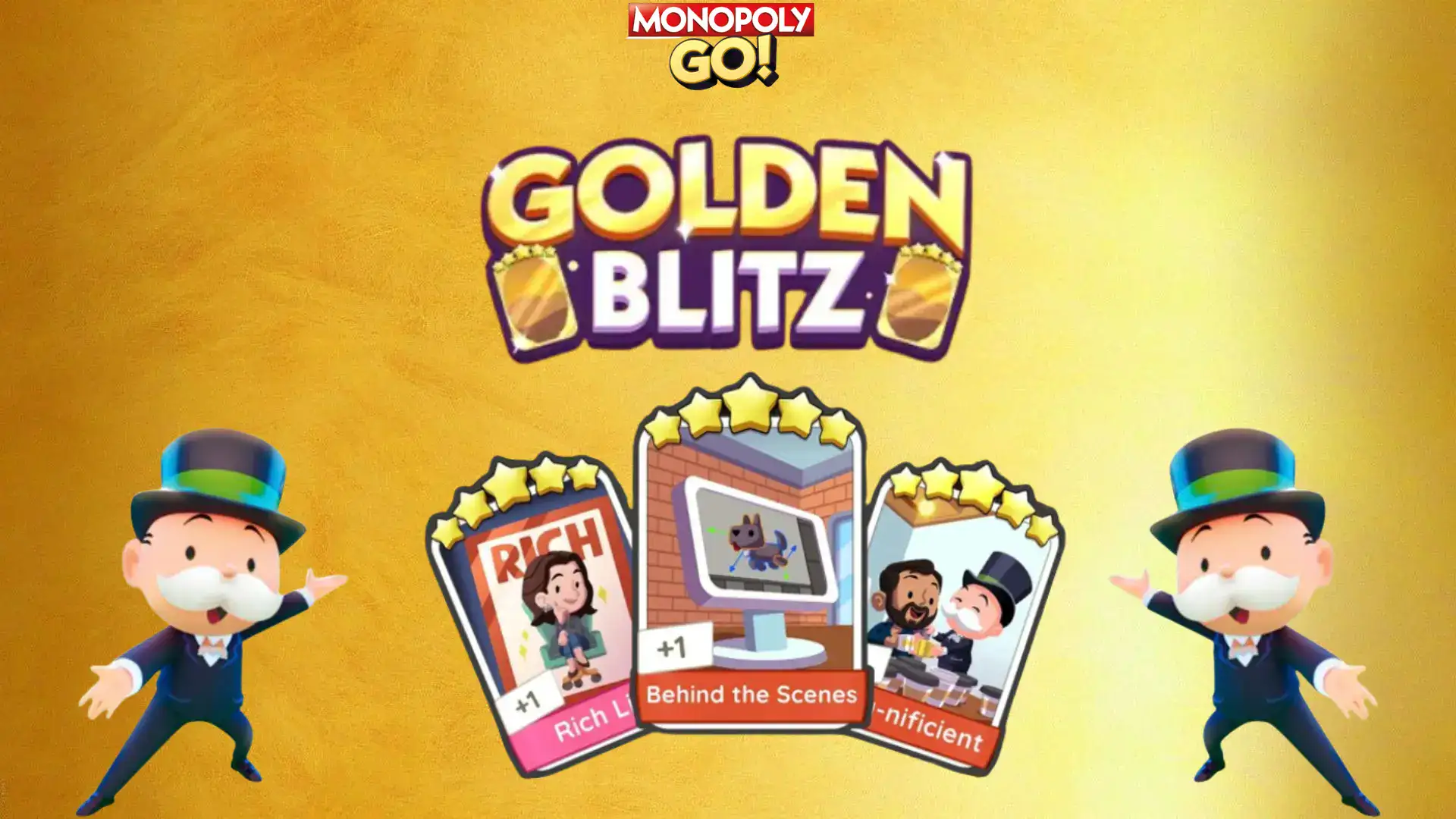 monopoly go golden blitz event