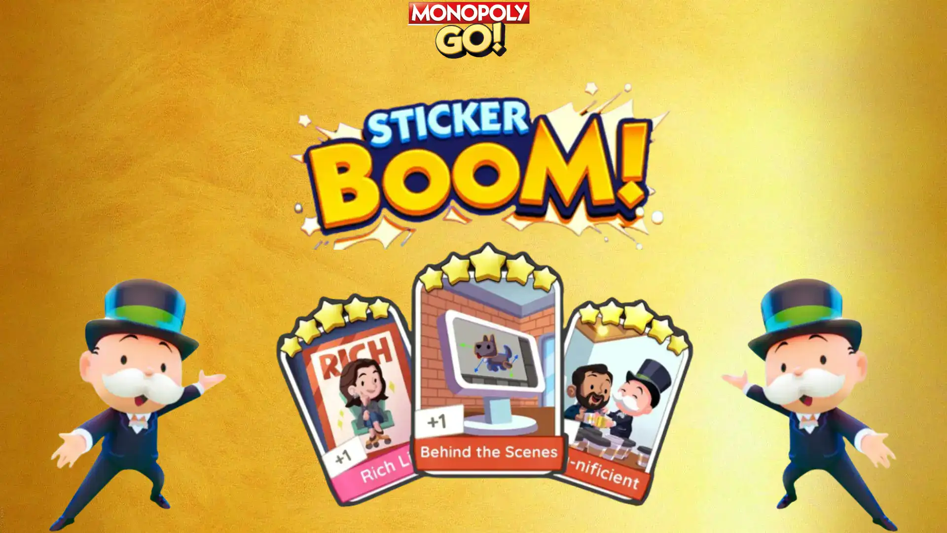 monopoly go sticker boom