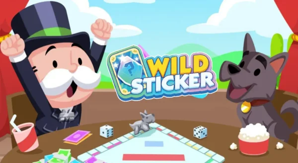 monopoly go wild stickers