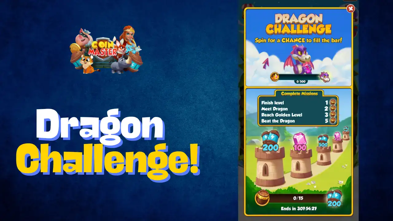 coin master dragon challenge