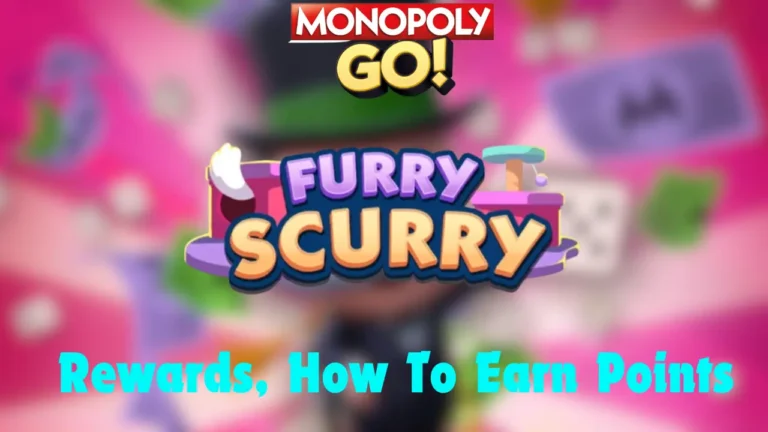 furry scurry rewards and milestones