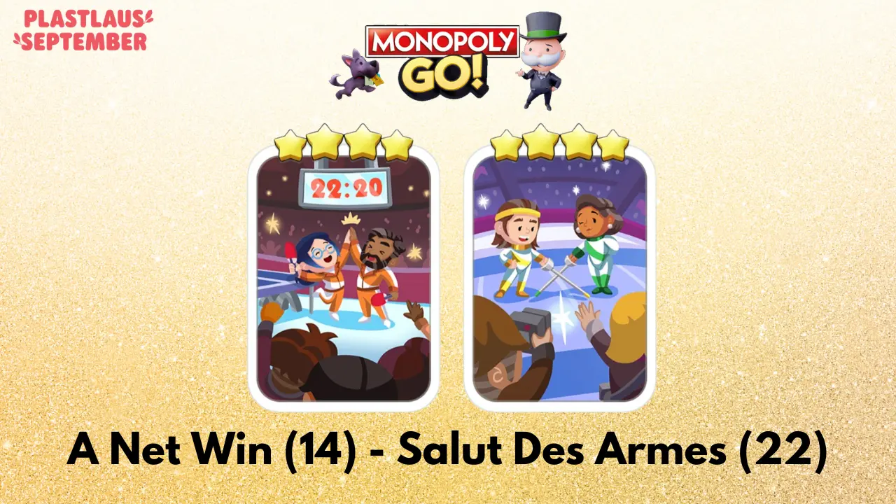 2 New Gold Stickers To Trade On Golden Blitz ‘A Net Win’ & ‘Salut Des Armes’ (20 August, 2024)