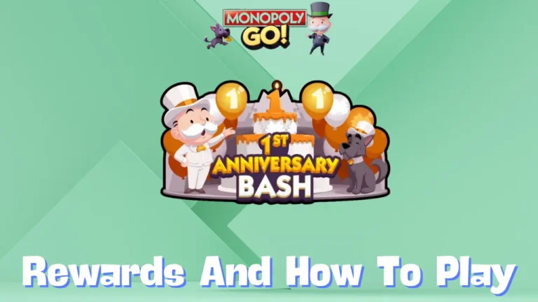 Monopoly Go '1st Anniversary Bash' Rewards