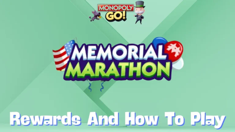 Monopoly Go ‘Memorial Marathon’ Rewards