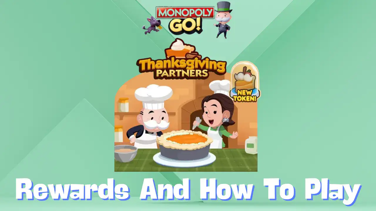 thanksgiving partners monopoly go rewards and how to play