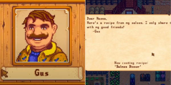 Stardew Valley To Befriend Gus